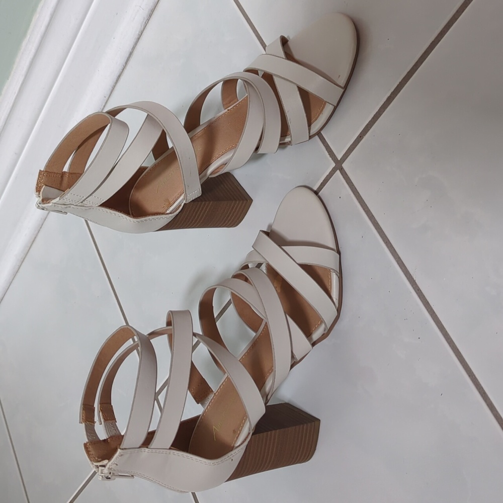American Eagle Strappy Block Heels